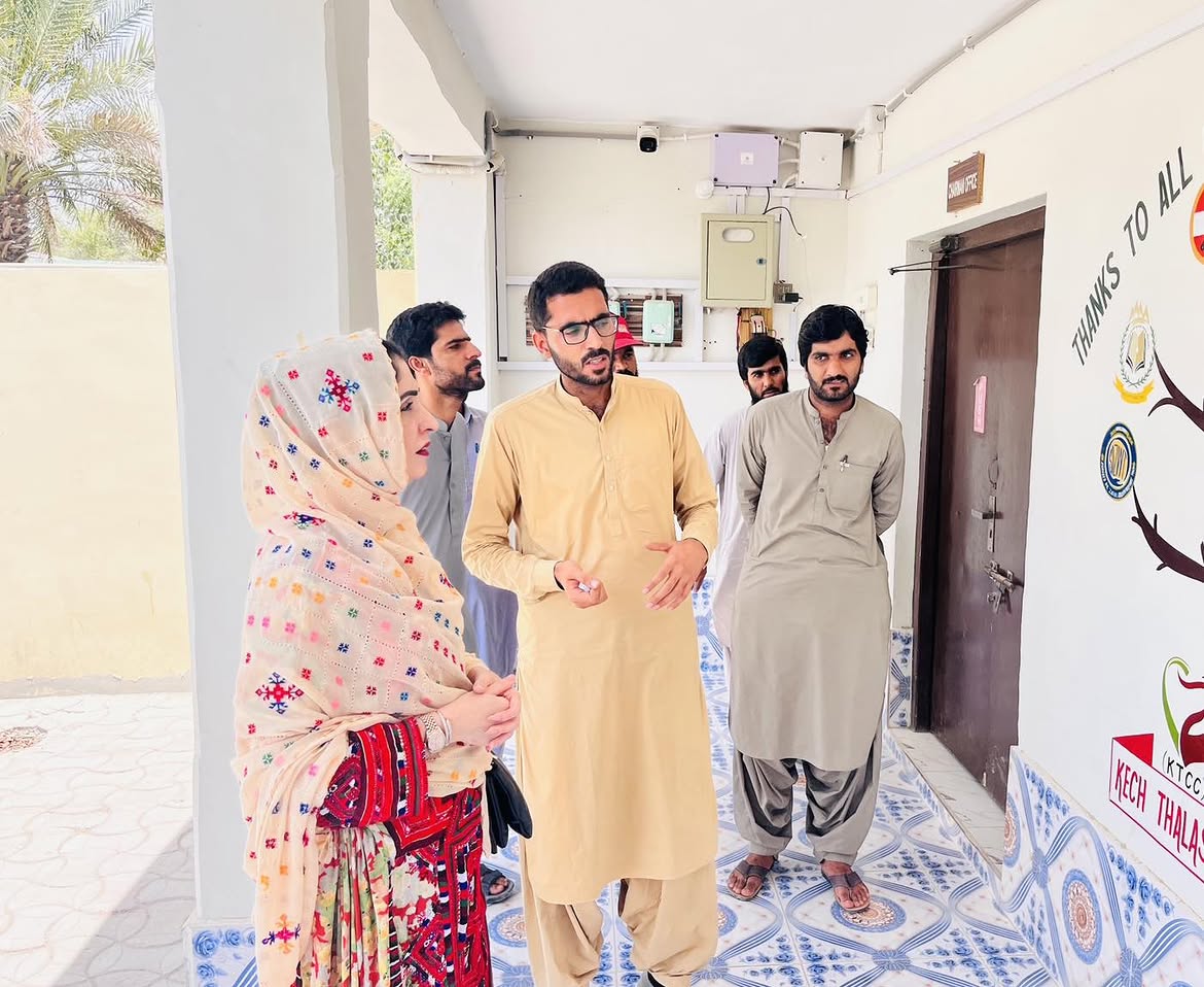 MPA Ms. Meena Majeed visits Kech Thalassemia Care Center